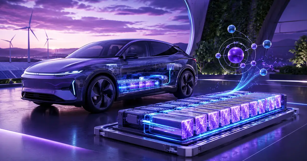 Baterias de sódio para carros elétricos e armazenamento de energia limpa